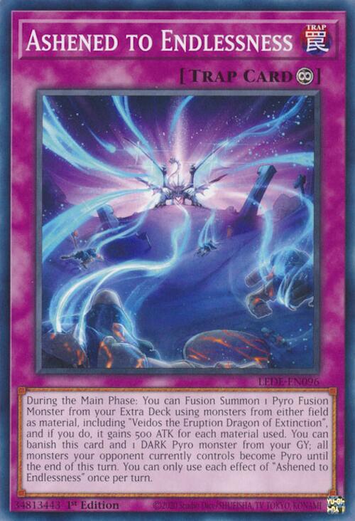 Ashened to Endlessness LEDE-EN096 (Legacy of Destruction)  - 1st Edition