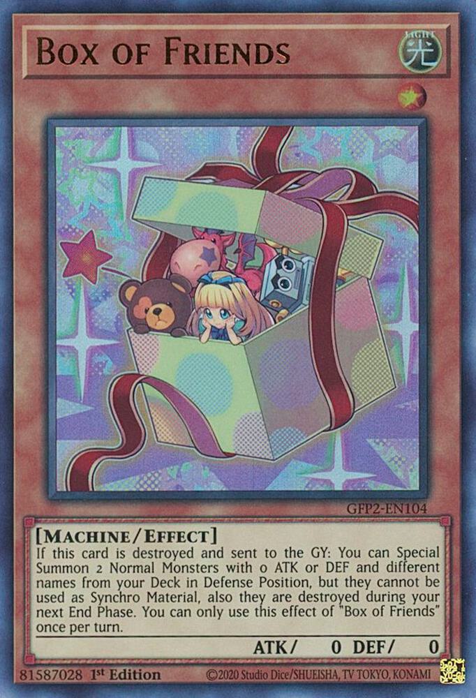 Box of Friends GFP2-EN104 (Ghosts From the Past: The 2nd Haunting)  - 1st Edition