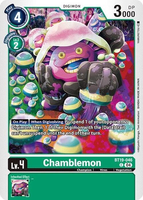 Chamblemon BT19-046 C (Release Special Booster 2.0) 
