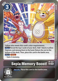 Sepia Memory Boost LM-037 P (Special Limited Set)  - Foil