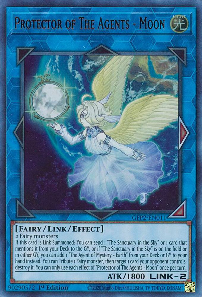 Protector of The Agents Moon GFP2-EN011 (Ghosts From the Past: The 2nd Haunting)  - 1st Edition