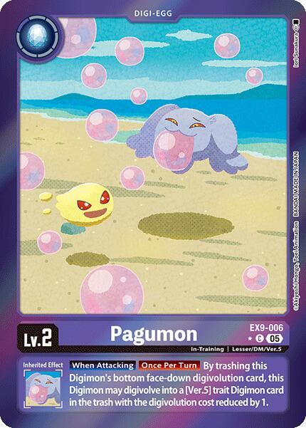 Pagumon Limited Foil EX9-006 C (Versus Monsters)  - Foil