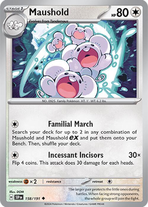 Maushold 158/191 (SV08: Surging Sparks) 