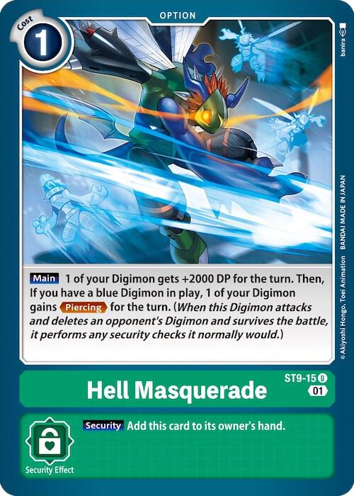 Hell Masquerade ST9-15 U (Starter Deck 09: Ultimate Ancient Dragon) 