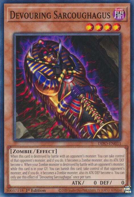 Devouring Sarcoughagus DIFO-EN033 (Dimension Force)  - 1st Edition