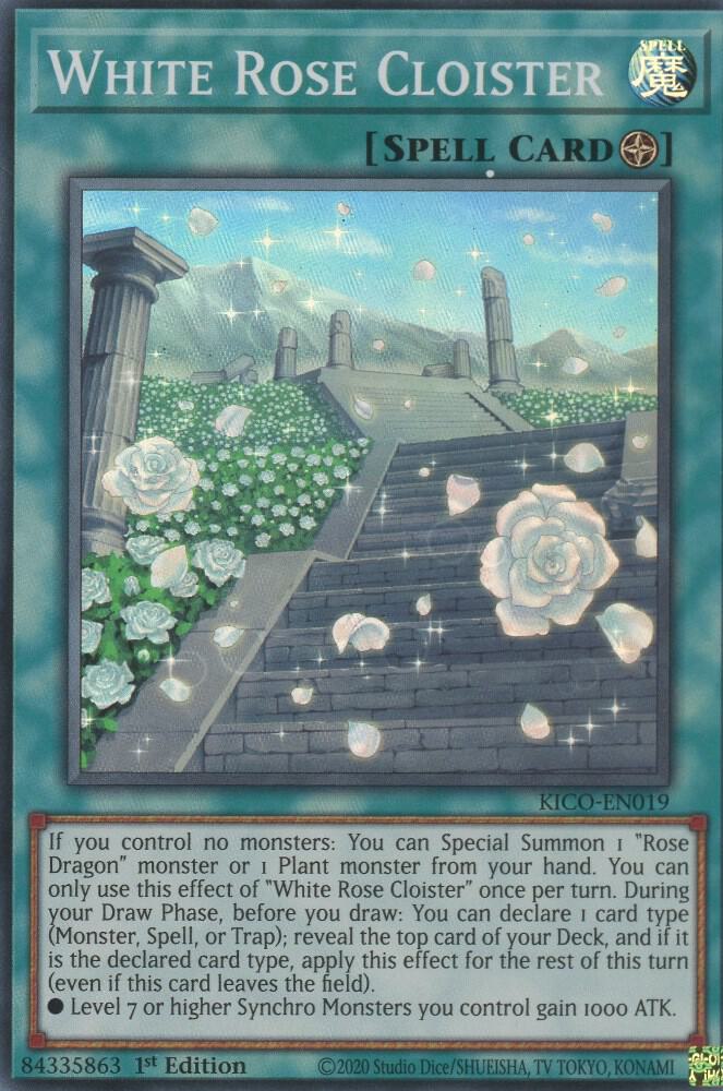 White Rose Cloister KICO-EN019 (King's Court)  - 1st Edition