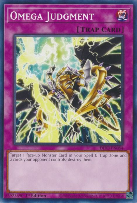 Omega Judgment DIFO-EN084 (Dimension Force)  - 1st Edition
