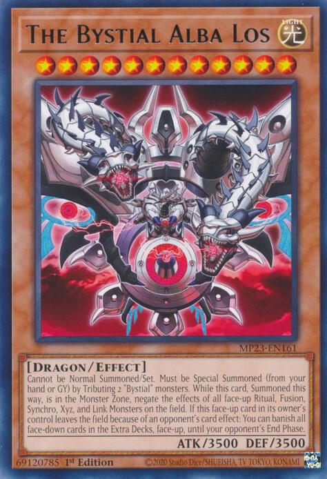 The Bystial Alba Los MP23-EN161 (25th Anniversary Tin: Dueling Heroes Mega Pack)  - 1st Edition