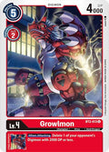 Growlmon BT2-013 U (Release Special Booster 1.0) 