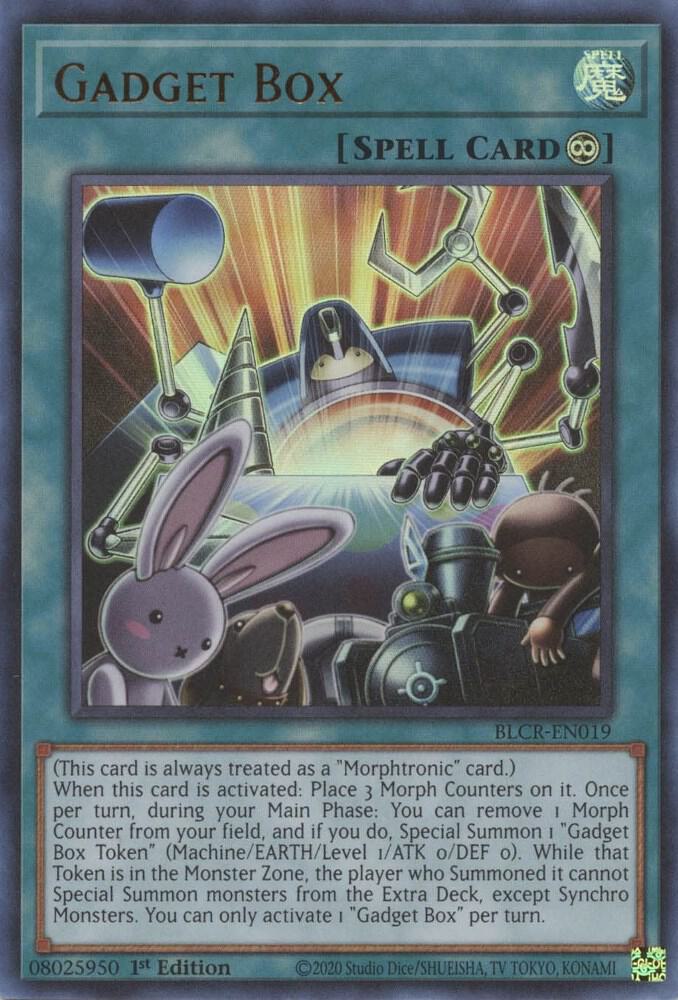 Gadget Box BLCR-EN019 (Battles of Legend: Crystal Revenge)  - 1st Edition