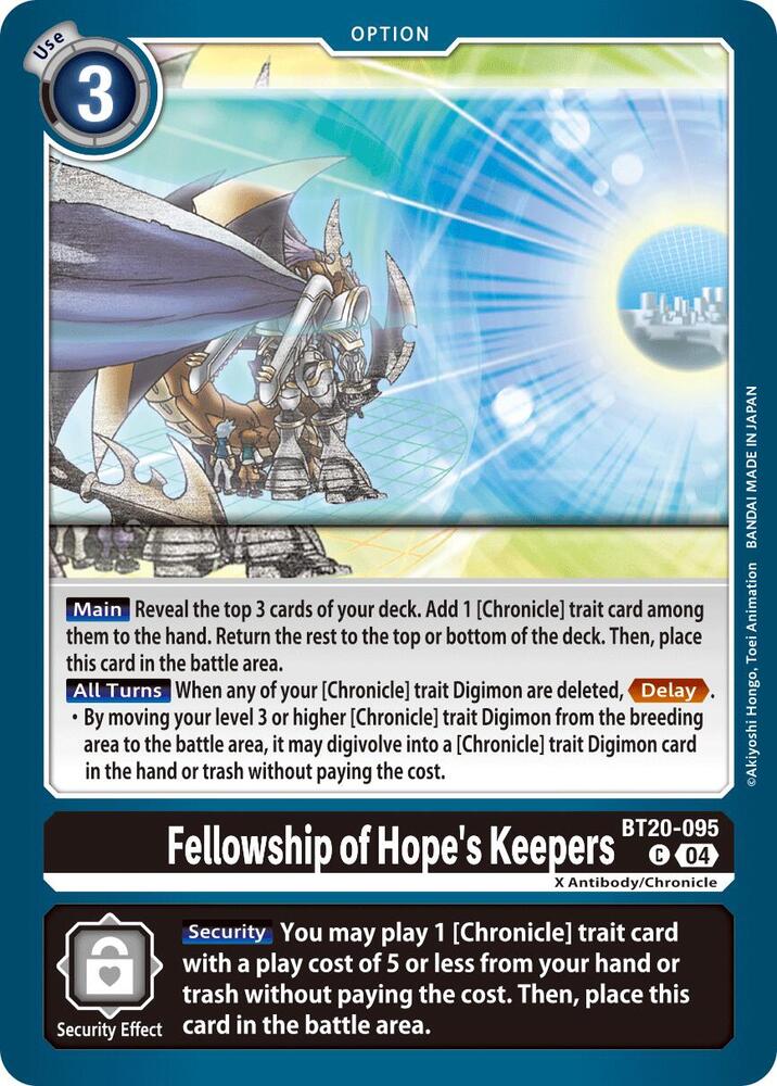 Fellowship of Hopes Keepers BT20-095 C (Release Special Booster 2.5) 