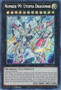 Number 99: Utopia Dragonar BROL-EN057 (Brothers of Legend)  - 1st Edition