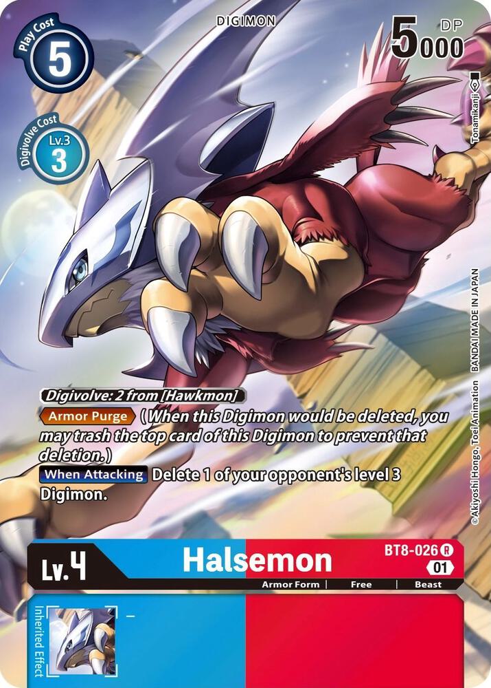 Halsemon Alternate Art BT8-026 R (New Awakening)  - Foil