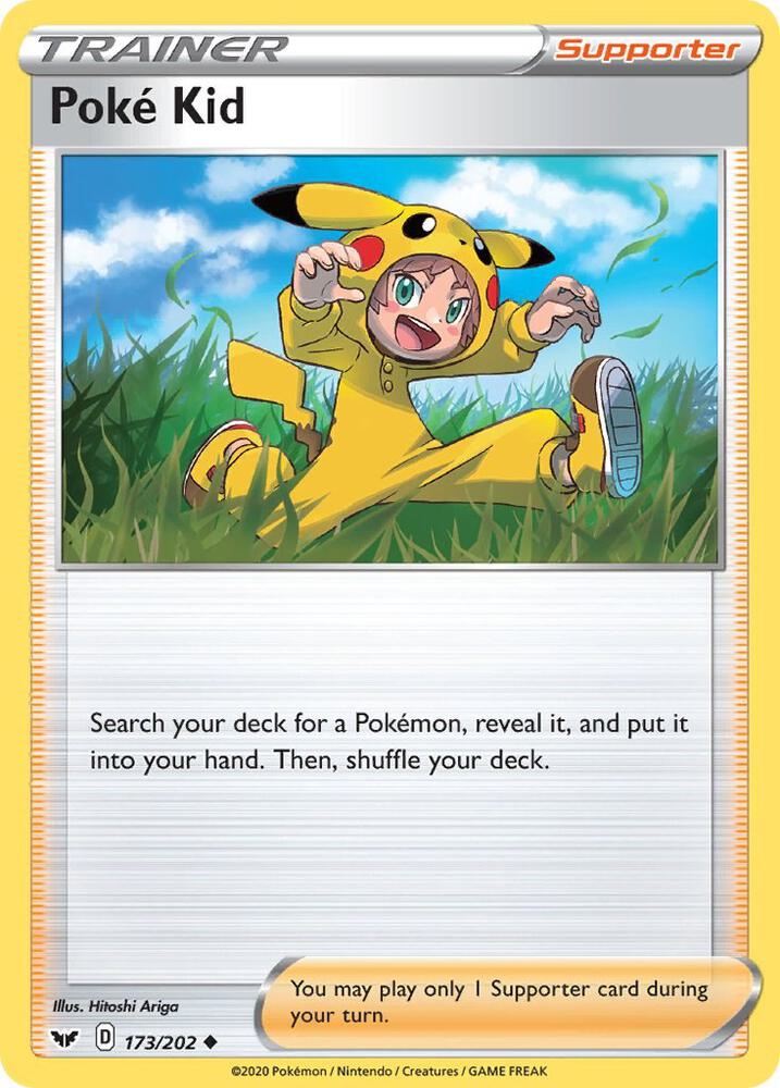Poke Kid 173/202 (SWSH01: Sword & Shield Base Set) 