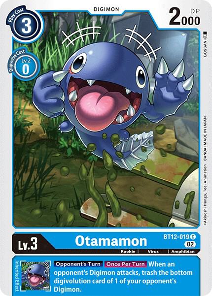 Otamamon BT12-019 C (Across Time) 