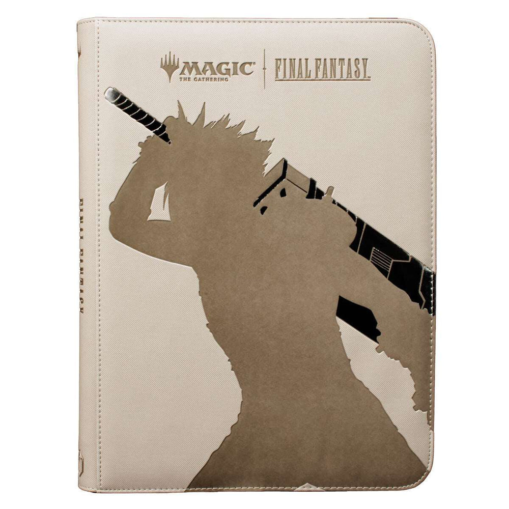 Ultra Pro Premium Zippered PRO-Binder 9-Pocket Magic Final Fantasy Cloud