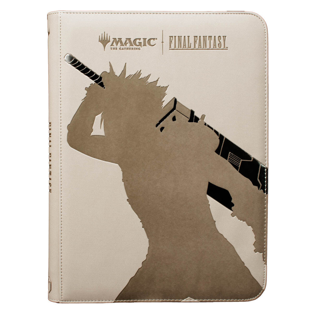 Ultra Pro Premium Zippered PRO-Binder 9-Pocket Magic Final Fantasy Cloud