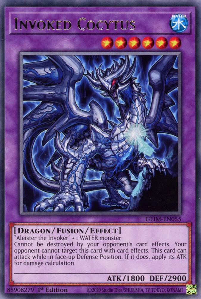 Invoked Cocytus GEIM-EN055 (Genesis Impact)  - 1st Edition