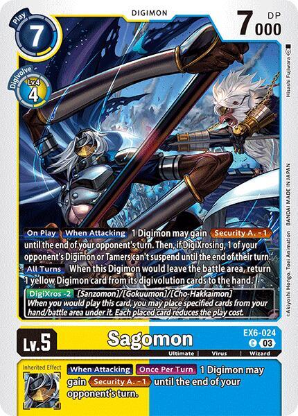 Sagomon EX6-024 C (Infernal Ascension) 