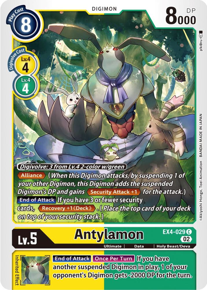 Antylamon EX4 029 EX4-029 C (Alternative Being Booster) 