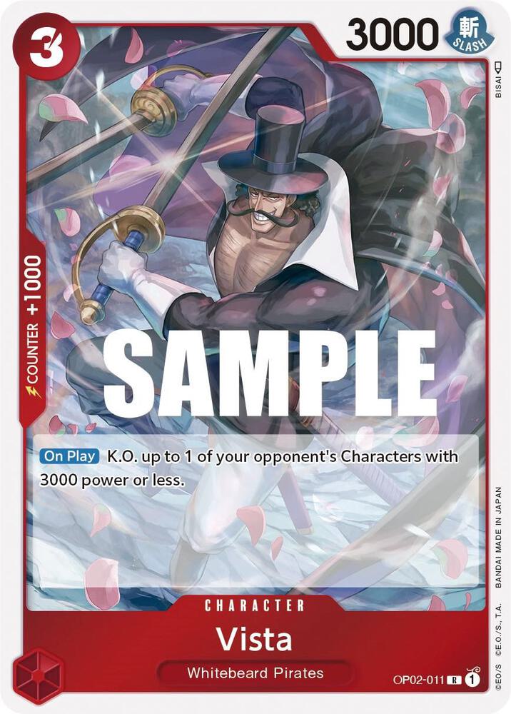 Vista OP02-011 (Paramount War)  - Foil