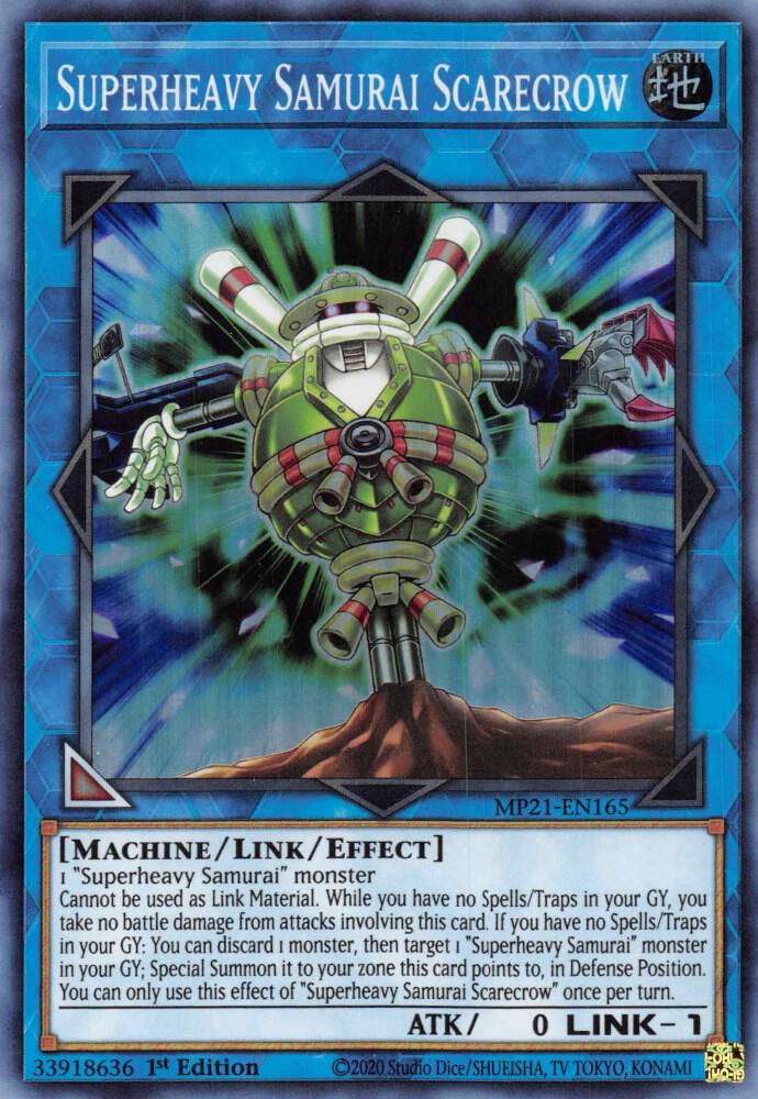 Superheavy Samurai Scarecrow MP21-EN165 (2021 Tin of Ancient Battles)  - 1st Edition