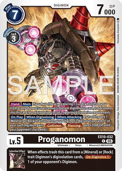 Proganomon EX10-032 C (Sinister Order) 