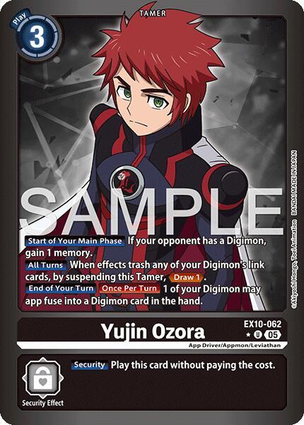 Yujin Ozora Limited Foil EX10-062 U (Sinister Order)  - Foil