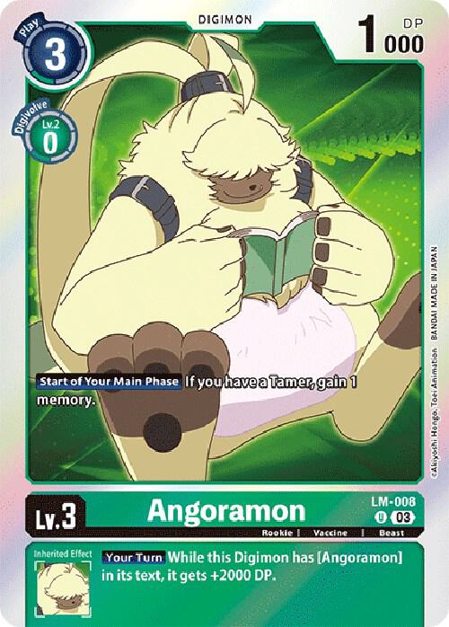 Angoramon English Exclusive LM-008 U (Exceed Apocalypse)  - Foil