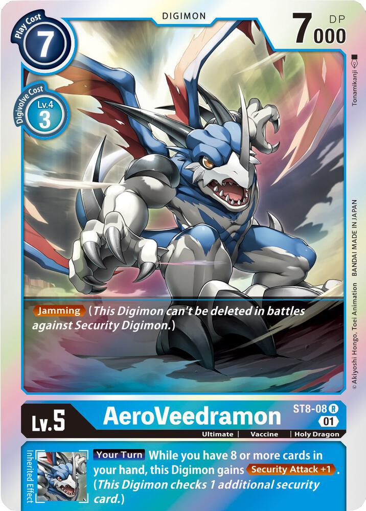AeroVeedramon ST8-08 R (Starter Deck 08: Ulforce Veedramon)  - Foil