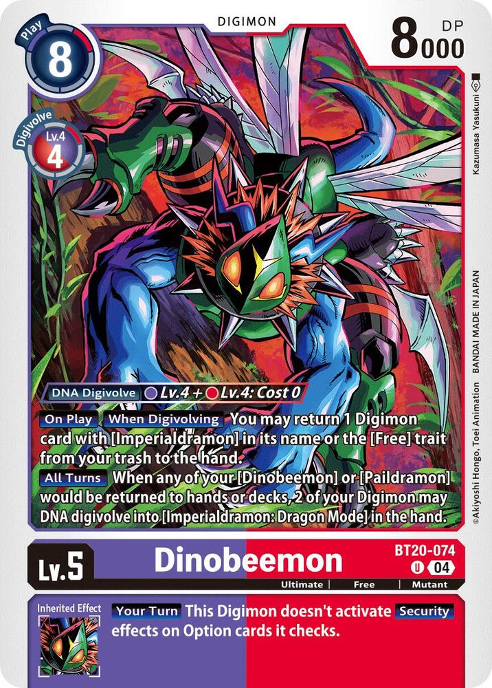 Dinobeemon BT20-074 U (Release Special Booster 2.5) 