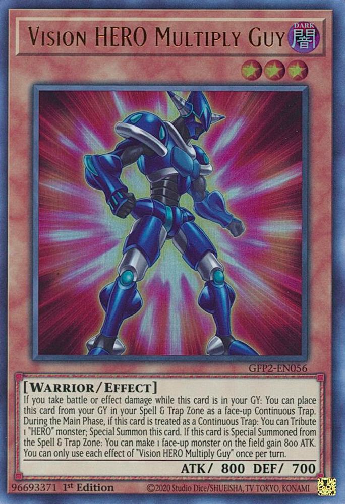 Vision HERO Multiply Guy GFP2-EN056 (Ghosts From the Past: The 2nd Haunting)  - 1st Edition