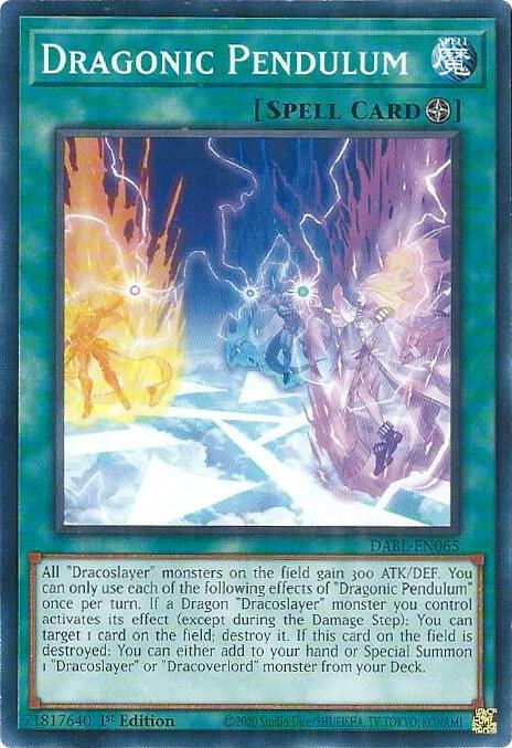 Dragonic Pendulum DABL-EN065 (Darkwing Blast)  - 1st Edition
