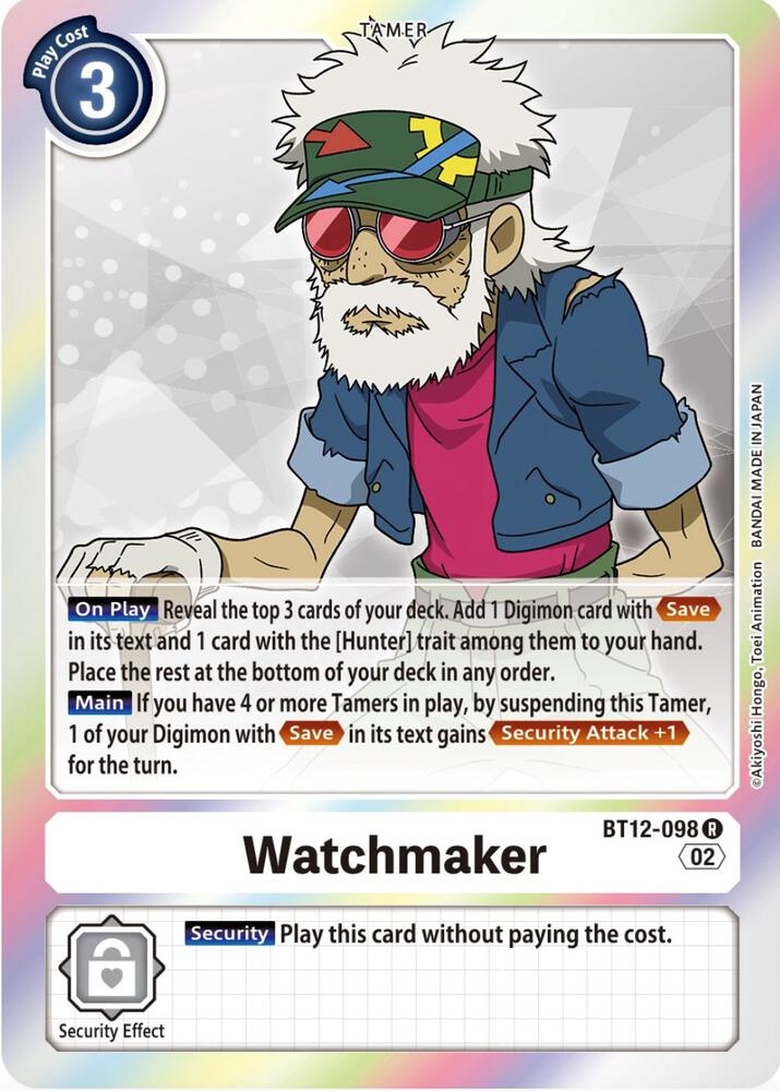 Watchmaker BT12-098 R (Across Time)  - Foil