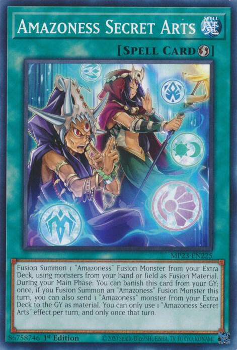 Amazoness Secret Arts MP23-EN225 (25th Anniversary Tin: Dueling Heroes Mega Pack)  - 1st Edition
