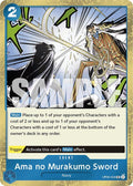 Ama no Murakumo Sword OP06-056 (Premium Booster -The Best-)  - Jolly Roger Foil