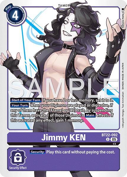 Jimmy KEN BT22-092 U (Cyber Eden) 
