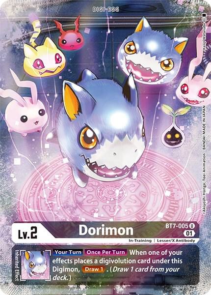 Dorimon Alternate Art BT7-005 U (Dimensional Phase)  - Foil