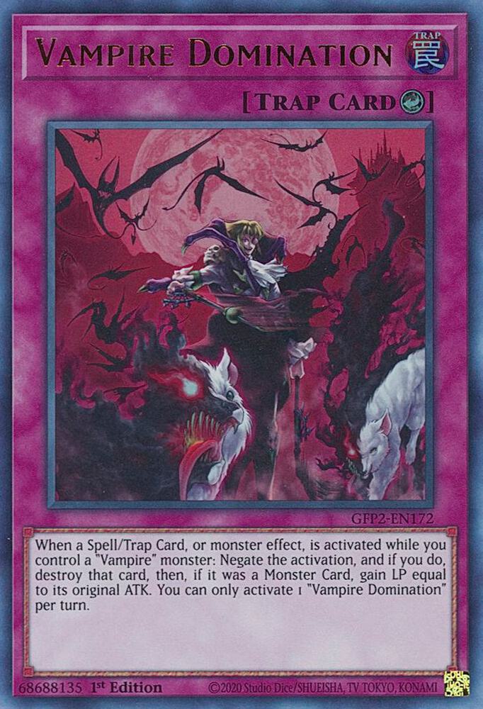 Vampire Domination GFP2-EN172 (Ghosts From the Past: The 2nd Haunting)  - 1st Edition