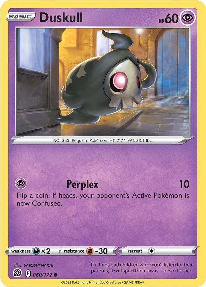 Duskull 060/172 (SWSH09: Brilliant Stars) 