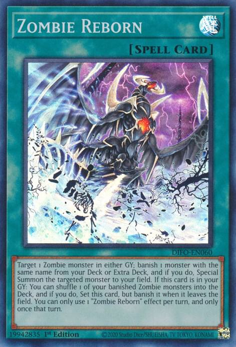 Zombie Reborn DIFO-EN060 (Dimension Force)  - 1st Edition