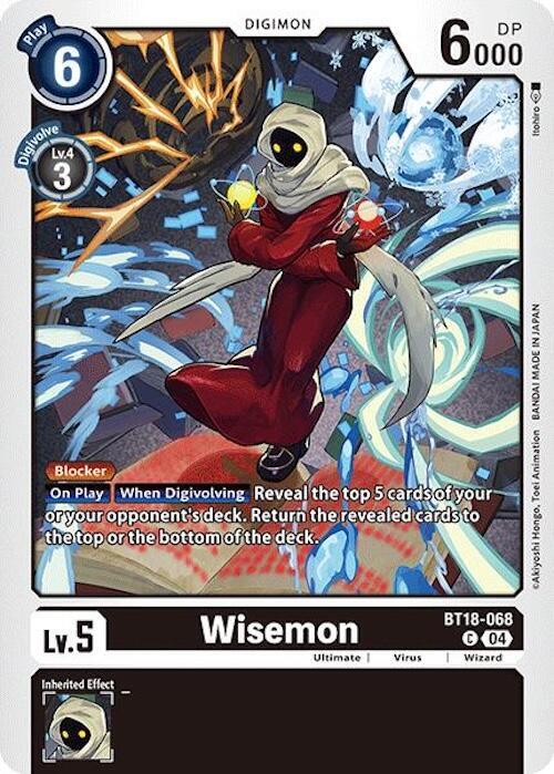 Wisemon BT18-068 C (Release Special Booster 2.0) 