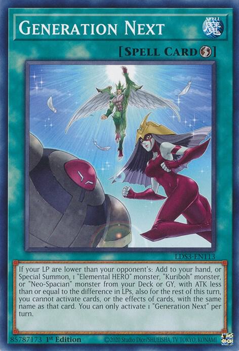 Generation Next LDS3-EN113 (Legendary Duelists: Season 3)  - 1st Edition