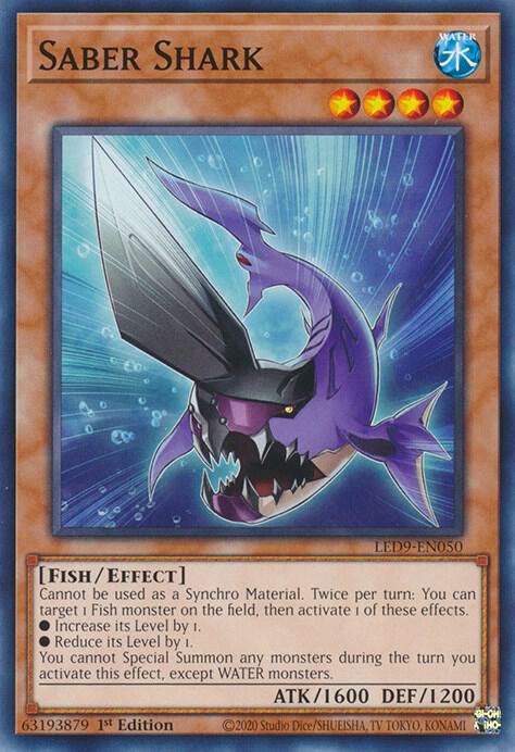 Saber Shark LED9-EN050 (Legendary Duelists: Duels From the Deep)  - 1st Edition