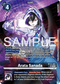 Arata Sanada Alternate Art BT22-091 SR (Cyber Eden)  - Foil