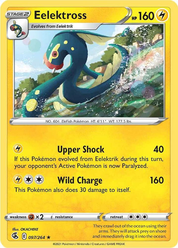 Eelektross 097/264 (SWSH08: Fusion Strike) 