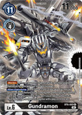 Gundramon Digimon Card Game Deck Box Set BT6-065 R (Double Diamond)  - Foil