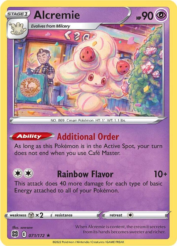 Alcremie 071/172 (SWSH09: Brilliant Stars) 