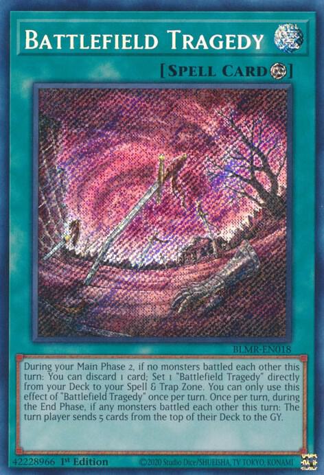 Battlefield Tragedy BLMR-EN018 (Battles of Legend: Monstrous Revenge)  - 1st Edition