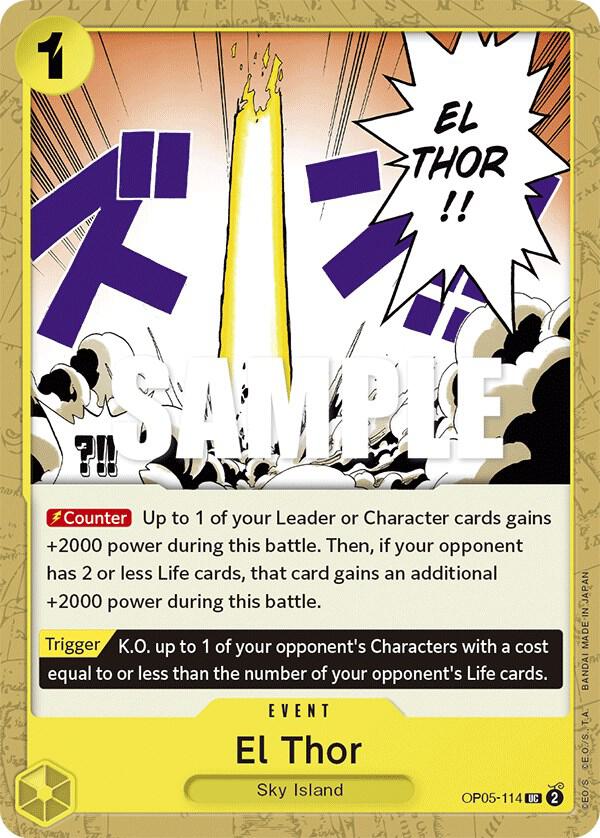 El Thor OP05-114 (Awakening of the New Era) 